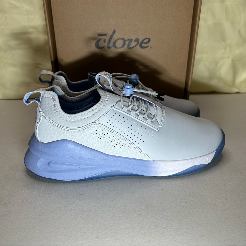 Clove Comfort Sneaker Nursing / Healthcare Shoes Gray Matter Blue Women's 7.5
